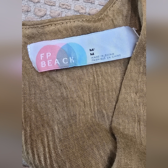 Free People Beach Audrina Maxi dress. Size Medium - Picture 4 of 10